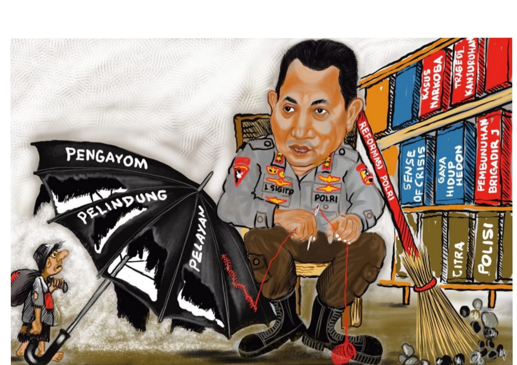 Orang Yang Punya Hukum Setingkat Kapolri Mangkir dari Panggilan Sidang Praperadilan: Inikah Yang Namanya Reformasi Polri